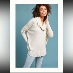 Cowl neck sweater from Anthropologie